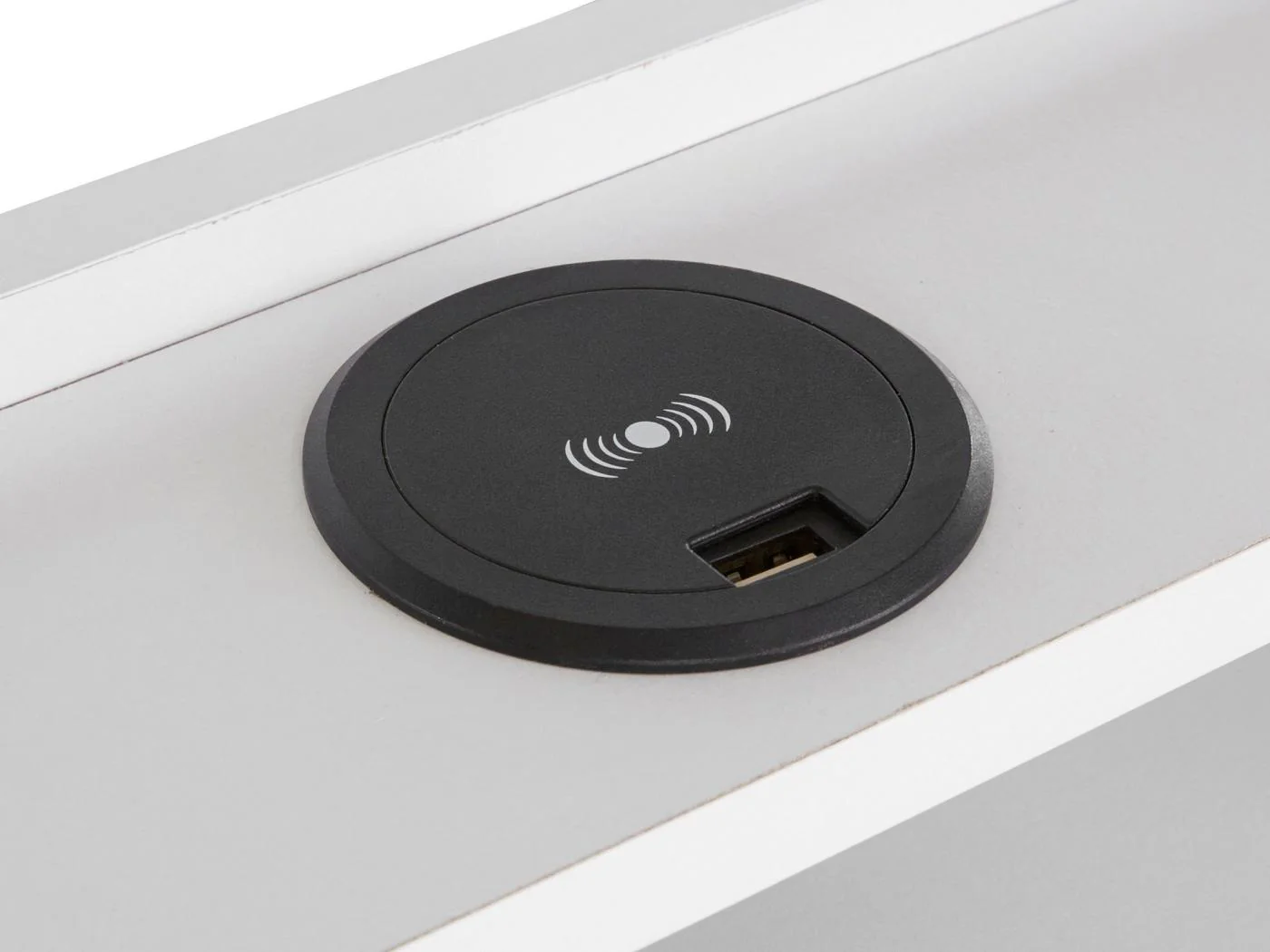 10W Wireless USB Charger for Desk - Image 3