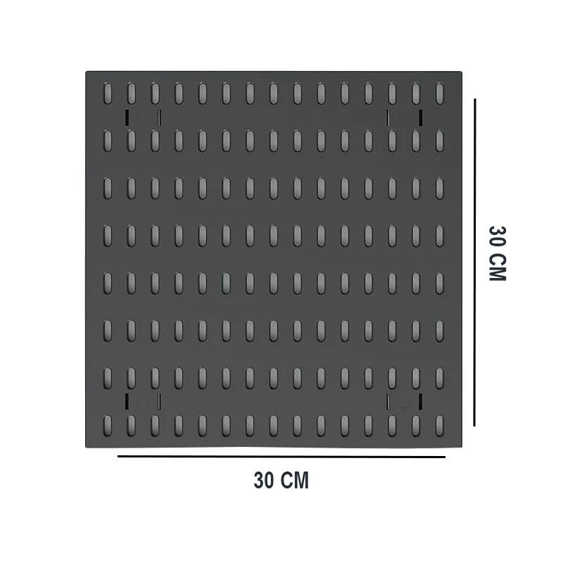 PEGBOARD COMBINATION 30*30 WHITE/BLACK - Image 4