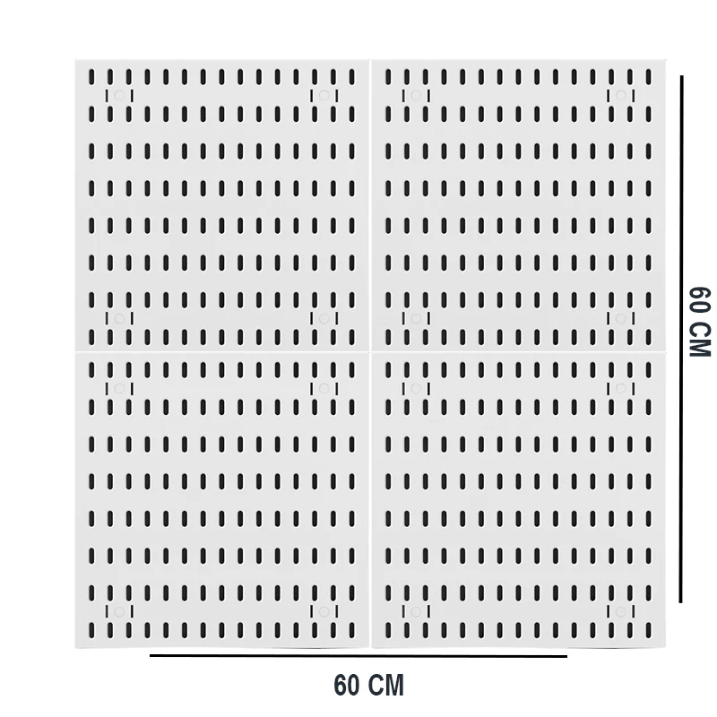 PEGBOARD COMBINATION 60*60 WHITE/BLACK - Image 3
