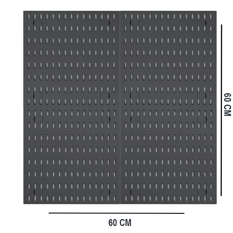 PEGBOARD COMBINATION 60*60 WHITE/BLACK - Image 4