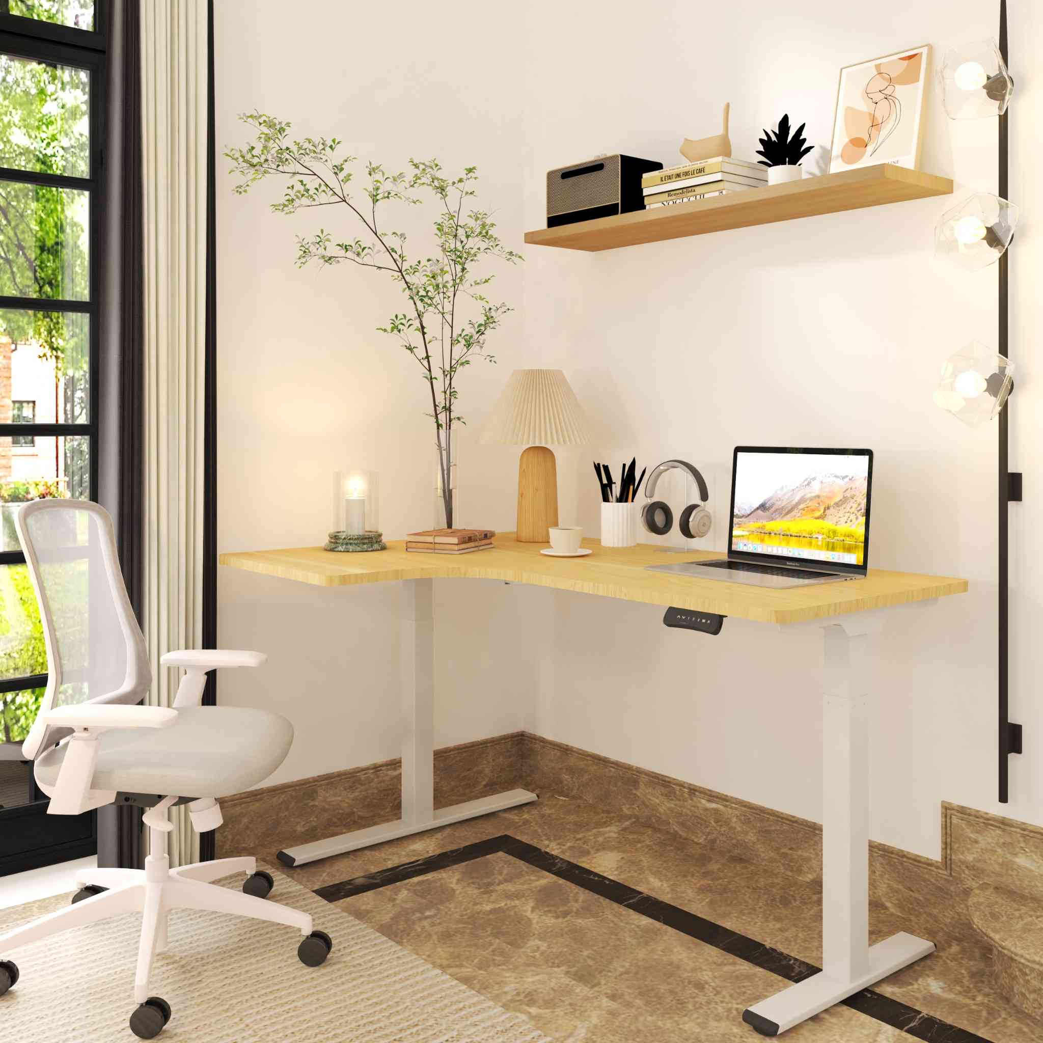FlexiSpot E1L – Châssis de Bureau Assis-Debout en L - Image 10