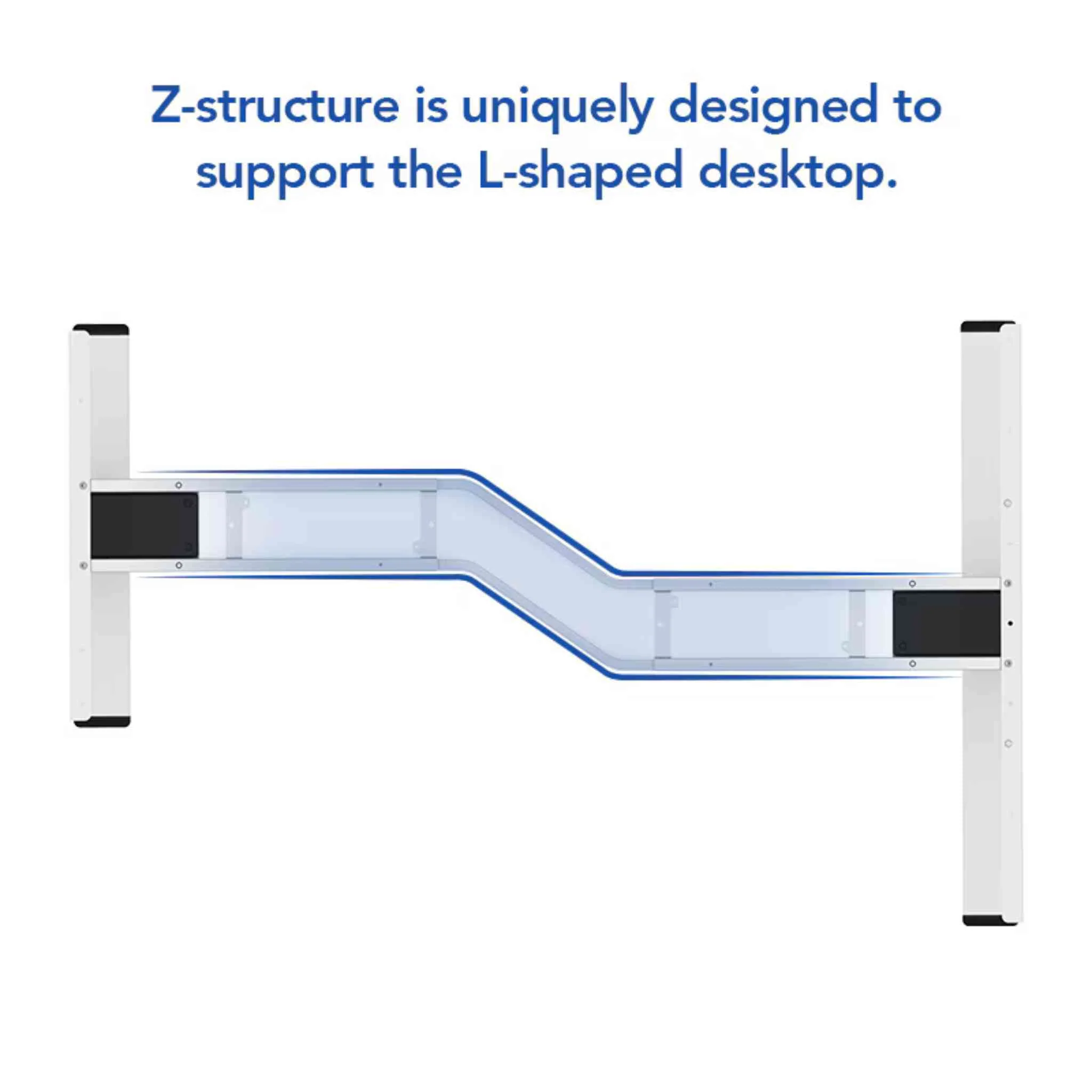 FlexiSpot E1L – Châssis de Bureau Assis-Debout en L - Image 13