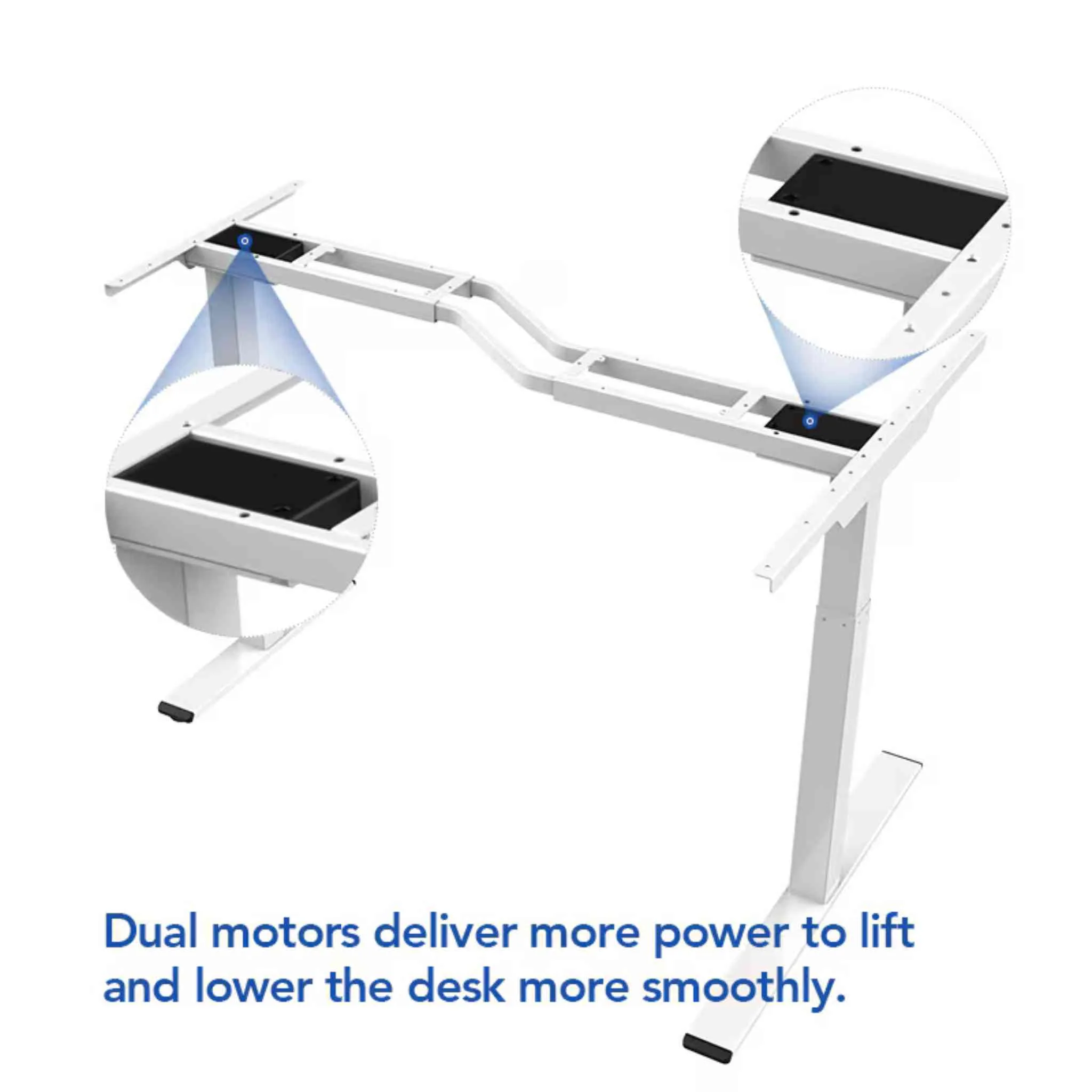 FlexiSpot E1L – Châssis de Bureau Assis-Debout en L - Image 14