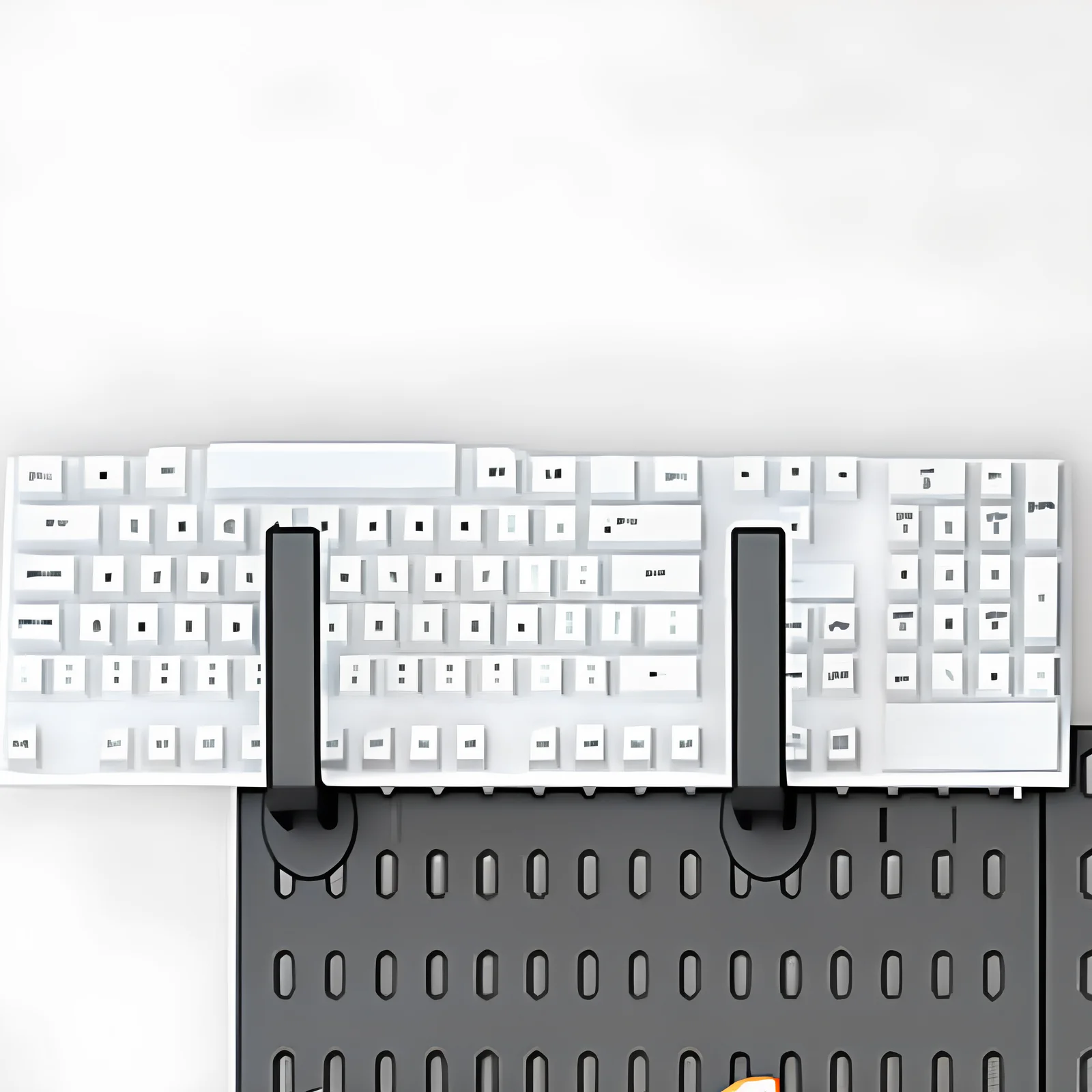 PEGBOARD HOLDER WHITE/BLACK - Image 2