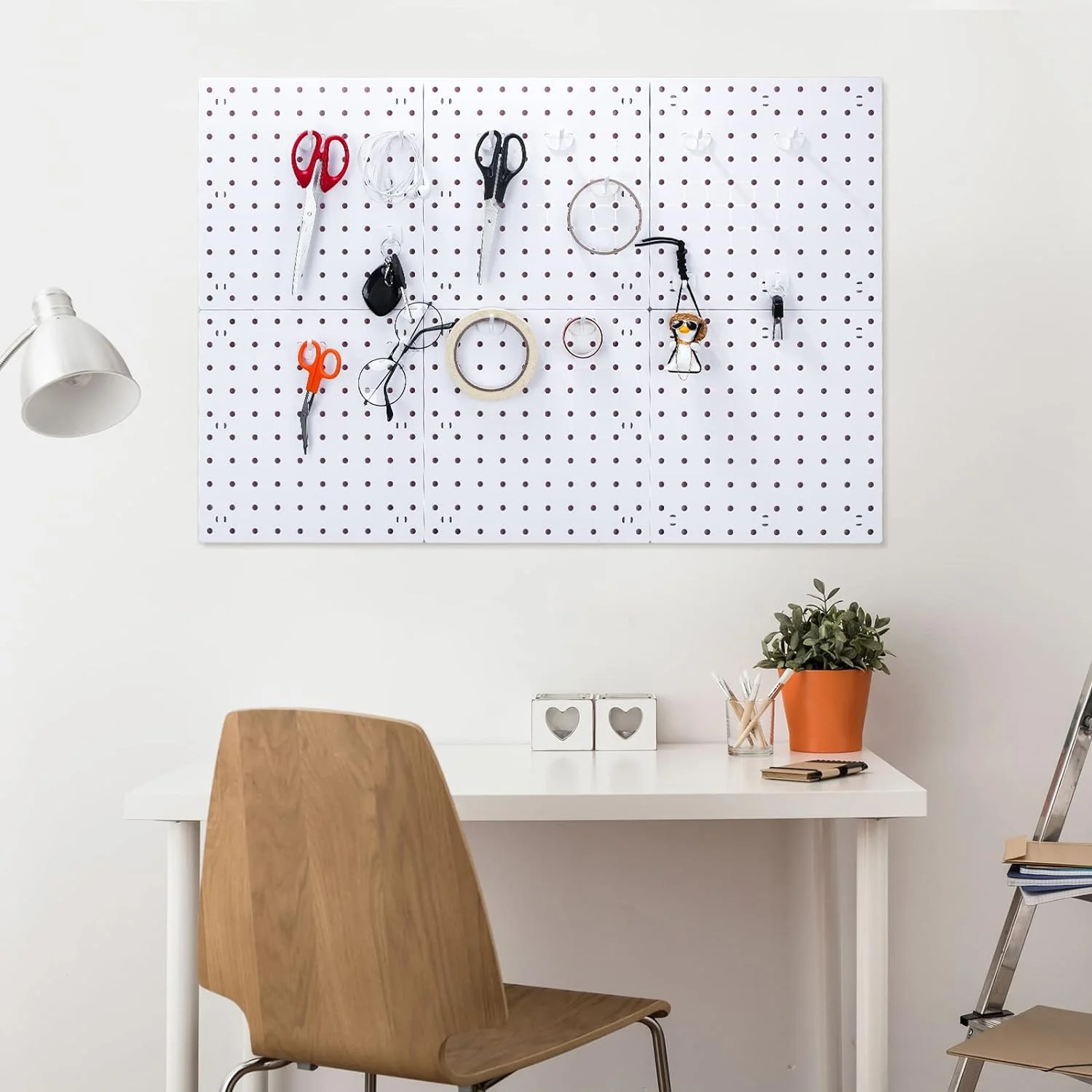 PEGBOARD HOOK WHITE/BLACK - Image 3