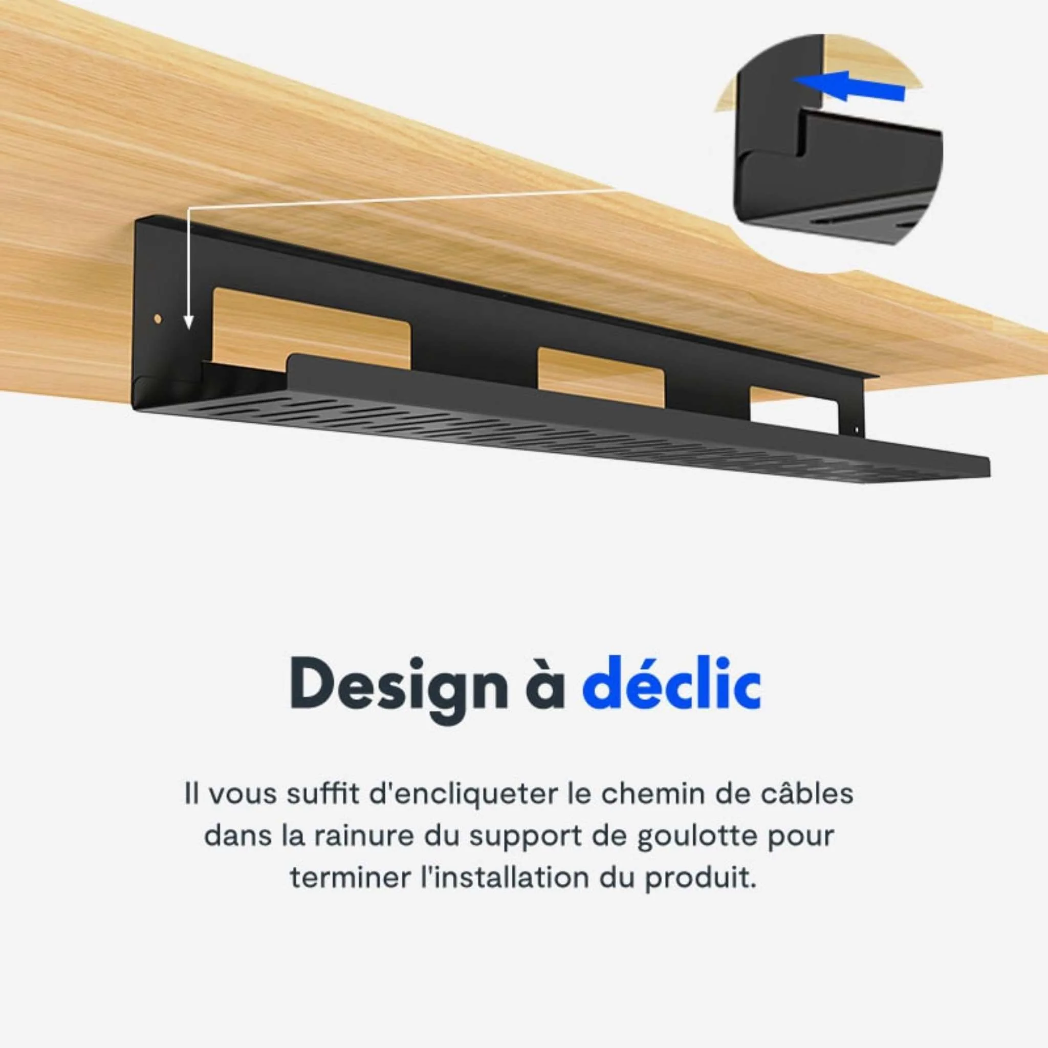 Rangement de câble CMP051L, 80*12*10 cm (CMP051L) - Image 3
