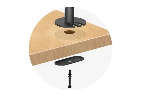 Support de bureau pour trois moniteurs OPE-67 - Image 7